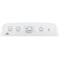 GE GTD4EASJWW 27" Front Load Electric Dryer with 7.2 cu. ft. Capacity, 4 Dry Cycles and Heat Selections, Wrinkle...