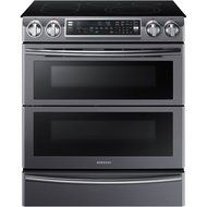 Samsung NE58K9850WG 30" Slide-in Electric Range with Smoothtop Cooktop, 5.8 cu. ft. Primary Oven Capacity, in... N3