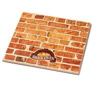 Brick Oven 12-inch Square Ceramic Pizza Stone Oven Safe Up To 500 Degrees Fahrenheit.
