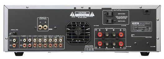 TEAC Stereo Integrated Amplifier Silver A-R630MKII-S N2