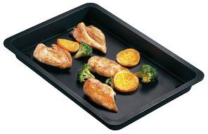 Zenker 7226 "Special Cooking" Frying Proof Dish, Black, 16.54 x 11.42 x 1.57"