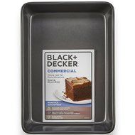 BLACK+DECKER 83392 Commercial Nonstick Oblong Cake Pan, 13&quot; x 9&quot;, Gray N5