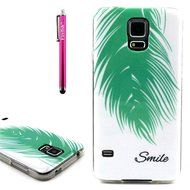 Galaxy S5 Case, Firefish [Clear Drop Protection] [Shock Absorbent] [Soft Bumper] Stylish Elegant Flexible TPU... N28