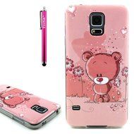 Galaxy S5 Case, Firefish [Clear Drop Protection] [Shock Absorbent] [Soft Bumper] Stylish Elegant Flexible TPU... N40