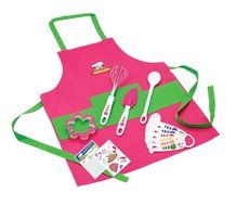 Curious Chef TCC50186 11-Piece Kids' Chef Kit, Pink/Green N5