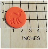 Hump Day Camel Shaped Cookie Cutter and Stamp #1275