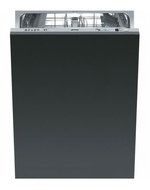 Smeg ST8246U Fully Integrated Dishwasher with 13 Place Settings and 10 Wash Cycles, 24", Stainless Steel