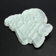 Man Friday 3PCS Christmas Day Plastic Cake Mold N3