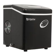 Ice Maker Premium Portable Cube Compact Electric Countertop Stand Alone Tabletop for Home in Mini Black Design