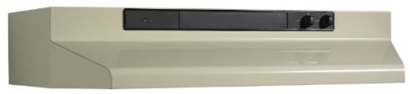 Broan 463001 Under-Cabinet Range Hood with Infinitely Adjustable Speed Control, 30-Inch, White N6