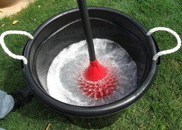 Mobile Handheld Clothes Washer - Portable Plunger for Wash Bucket - Perfect for Camping - Non Electric Hand Washing... N3