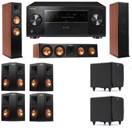 Klipsch RP-280F Tower Speakers CH-RP-450C-SDS12-7.2-Pioneer Elite SC-85
