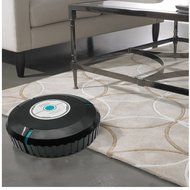 Trendbox Black 9 inch Wireless Home Robotic Smart Auto Cleaner Robot with Microfiber Tissue Remove Dust Cleaning... N6