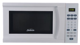 Sunbeam SGS90701W-B 0.7-Cubic Foot Microwave Oven, White N2