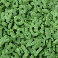 Marshalls Creek Spices All Natural Vegan Cake Decorations, Sprinkles, Rainbow Alphabet, 16 Ounce N85