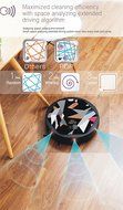 YUJIN Robot iClebo POP Magic Balck YCR-M05-P3 Remote Robotic Vacuum Cleaner + free gift
