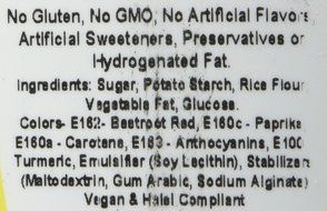 Marshalls Creek Spices All Natural Vegan Cake Decorations, Sprinkles, Rainbow Alphabet, 16 Ounce N87