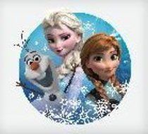 Offically Licensed Frozen Olaf, Elsa &amp; Anna Edible Cake Cupcake Cookie Image (1/4 Sheet) N8