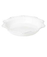 Juliska Bakeware Berry and Thread Pie or Quiche Dish - Whitewash