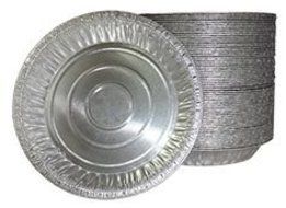 Pactiv Disposable 9-inch Aluminum Foil Tart/Pie Pans (Pack of 20) N2