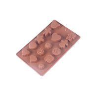 5 Pieces Set of Candy Molds, Chocolate Molds, Silicone Molds, Soap Molds, Silicone Baking Molds- Dinosaur,Happy... N5