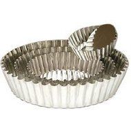 Deep Quiche Pan with Removable Bottom by Gobel 8.75 Inch N2