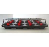 Debbie Mayer Cupcake Genius. 12 Cup Surprise Cupcake or Muffin Pan N5