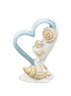 Hortense B. Hewitt Wedding Accessories Seaside Jewels Cake Top, 6-Inch