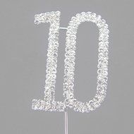 Hundred Decorative Rhinestone Cake Topper N21