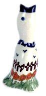 Collectible Baking Essential: Polish Pottery Pie Bird Vent Whistle Funnel Chimney - For Venting 2-Crust Pies (... N13