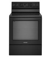 Kitchenaid KERS303BBL: KitchenAid &reg; 30-Inch 5-Element Electric Freestanding Range, Architect &reg; Series...