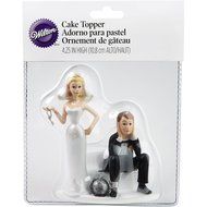 Wilton Ball and Chain Humorous Cake Topper N2