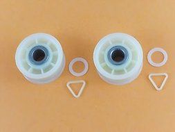 279640 Whirlpool Kenmore Dryer Idler Pulley Roller New 2 Pack