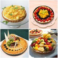 TedGem 2 Pack 8.8 Inches Non-Stick Removable Loose Bottom Quiche Tart Pan, Tart Pie Pan, Round Tart Quiche Pan... N6