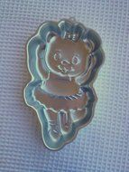 Wilton Ballerina Ballet Cheerleader Gymnastics Super Bear Cake Pan (2105-2021, 1992)