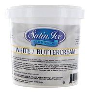 Satin Ice Buttercream Fondant White 2 lb by Satin Ice