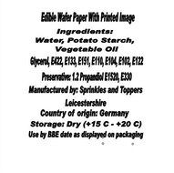 12 x Novelty Rock Guitar Mix Edible Standup Wafer Paper Cake Toppers N3