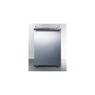 Summit SBC635MNKSSHH Commercial 5.7 cu. ft. Freestanding Beer Dispenser with SS Door with Pro Horizontal Handle...