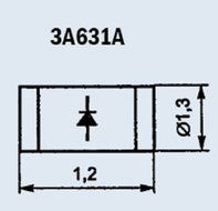 Diodes SHF AA361A (3A361A) USSR 1 pcs N2