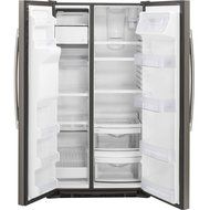 GE GZS22DMJES 21.9 Cu. Ft. Slate Counter Depth Side-by-Side Refrigerator N2