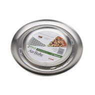 AirBake Natural 2 Pack Pizza Pan Set, 9 in and 12.75 in N2