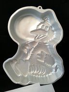Wilton Big Bird with Balloon Cake Pan (502-3401, 1983) Henson&#039;s Sesame Street Muppets