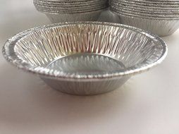 Variety 50 Ramekin 4 oz &amp; 50 Tart 3" Pan Aluminum Foil Disposable Mini Pie Tin N3