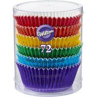 Wilton 415-5172 72 Count Rainbow Cupcake Liners N2