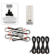 Acoustic Audio AA5817 Home Theater 5.1 Speaker System with 4 Extension Cables Surround Sound