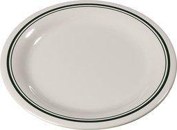 Carlisle Durus Narrow Rim Melamine Plates N21