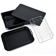 Lysport Carbon Steel Stovetop Grill Smoker Set N3