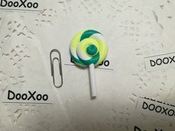 DOOXOO Lollipop Resin - Pop Embellishment - Circus Style - Sweet Shop - Birthday Party - Lollipop Decor - Cake... N7