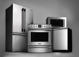 Frigidaire Professional Appliance Package with French Door Refrigerator, Convection Range, Deluxe Dishwasher and... N7