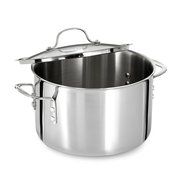 Calphalon Tri-Ply Stainless Steel 14-Inch Roaster with Rack and Lifters N13